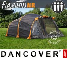 Tente de camping FlashTents® Air, 3 personnes, orange/gris foncé